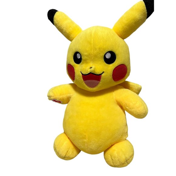 Build-A-Bear Workshop Pikachu Plush Toy 2017 Edition Pokemon Collectible Yellow - Picture 1 of 7